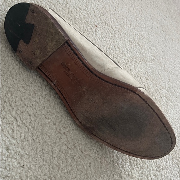Cole Haan Men's Cream Loafers - Picture 4 of 11
